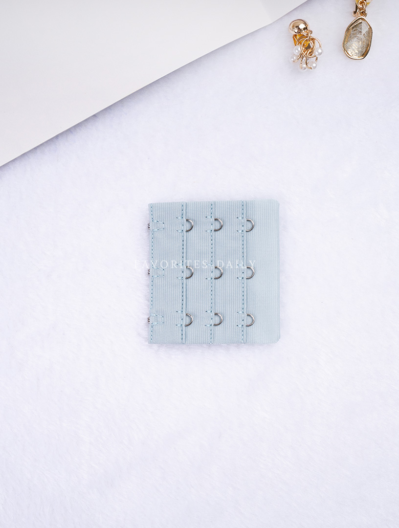 MIT三排三扣 加長背勾 （深膚、藍灰、粉、淺紫、黃）