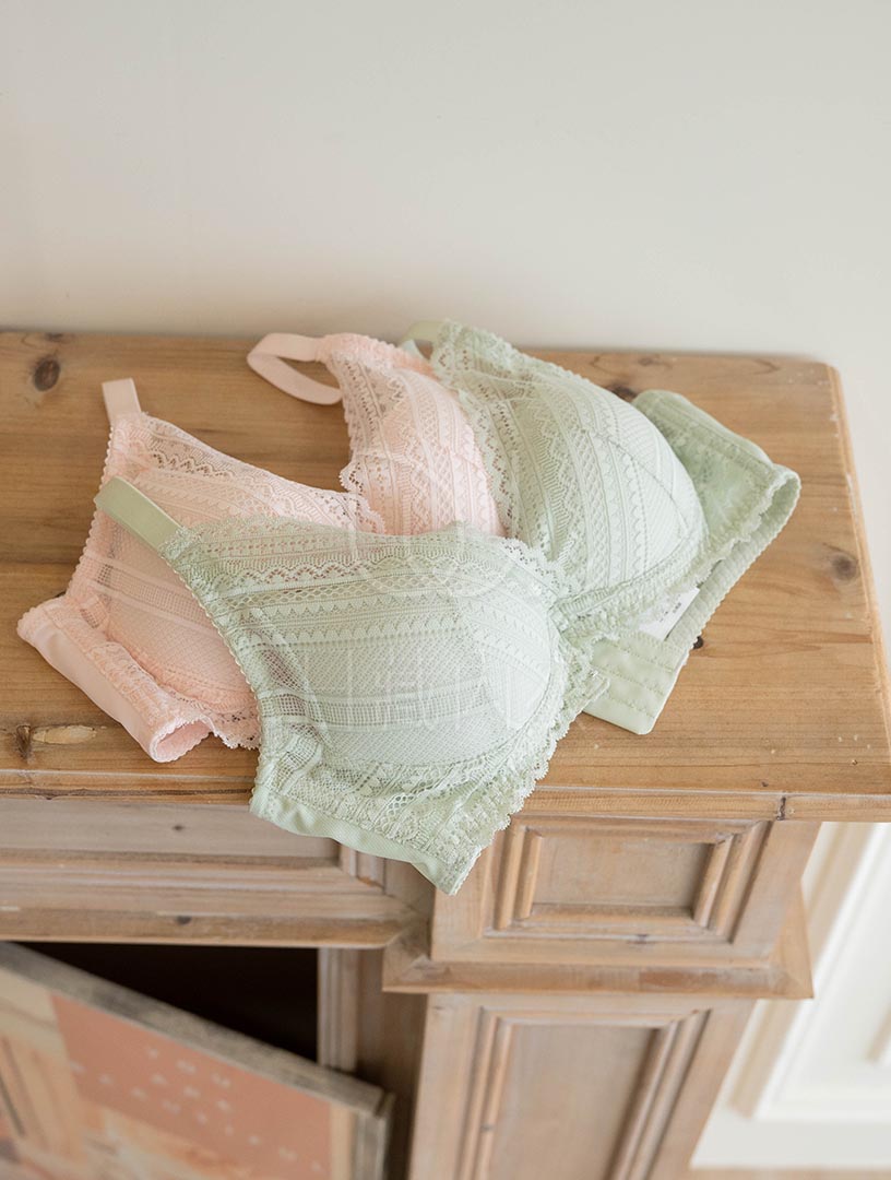 MIT浮光之夢 軟鋼圈內衣 B-C罩杯(黑）