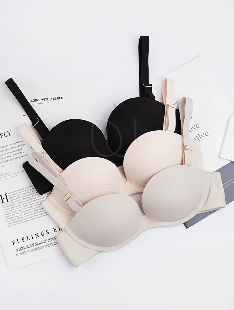 MIT平口式 無痕無鋼圈內衣 BCD罩杯(膚)