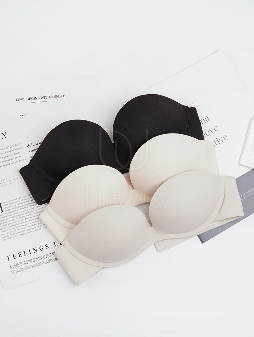 MIT平口式 無痕無鋼圈內衣 BCD罩杯(膚)