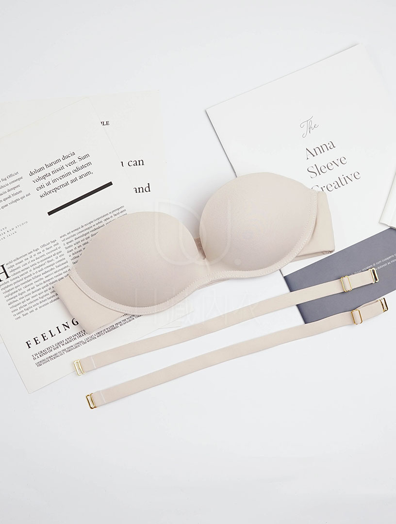 MIT平口式 無痕無鋼圈內衣 BCD罩杯(膚)