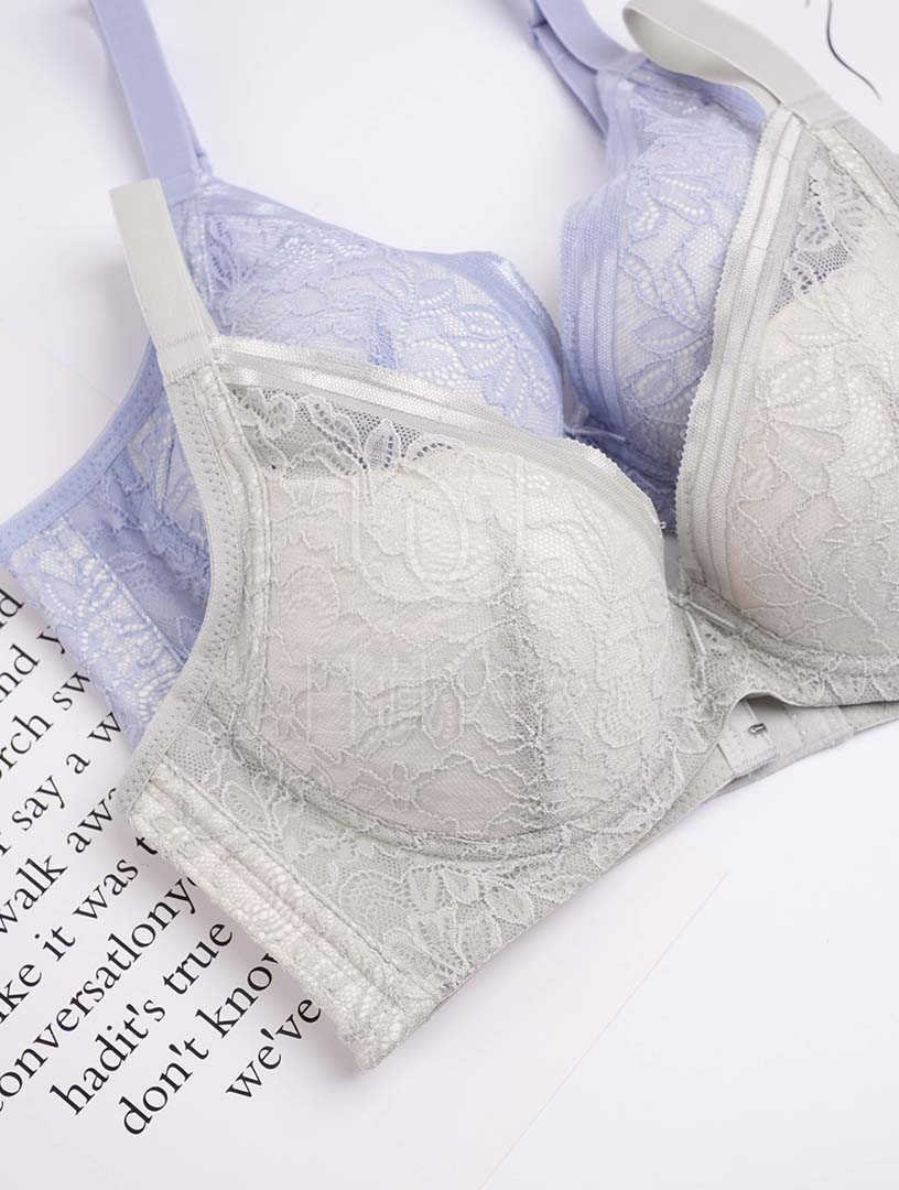 MIT初春藤蔓 膠原蛋白 軟鋼圈內衣 BC罩杯 (綠)