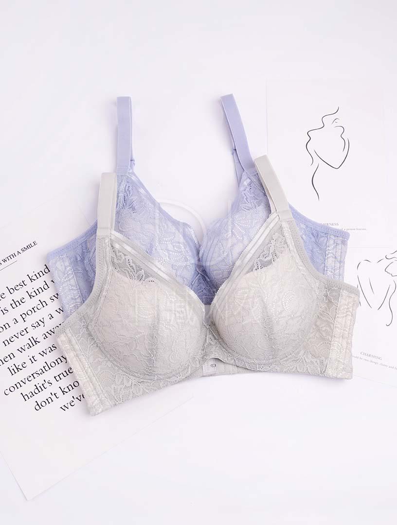 MIT初春藤蔓 膠原蛋白 軟鋼圈內衣 BC罩杯 (綠)