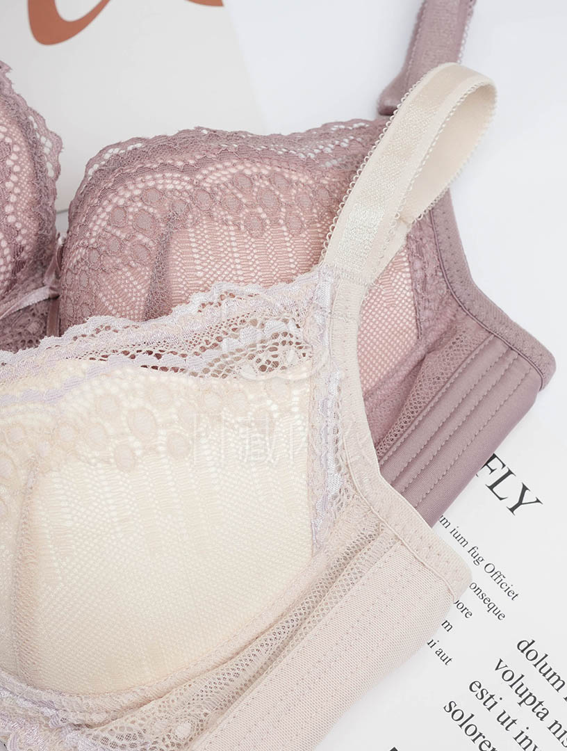 MIT焦糖戚風 上薄下厚 背片加大 軟鋼圈內衣 B-C罩杯(膚)