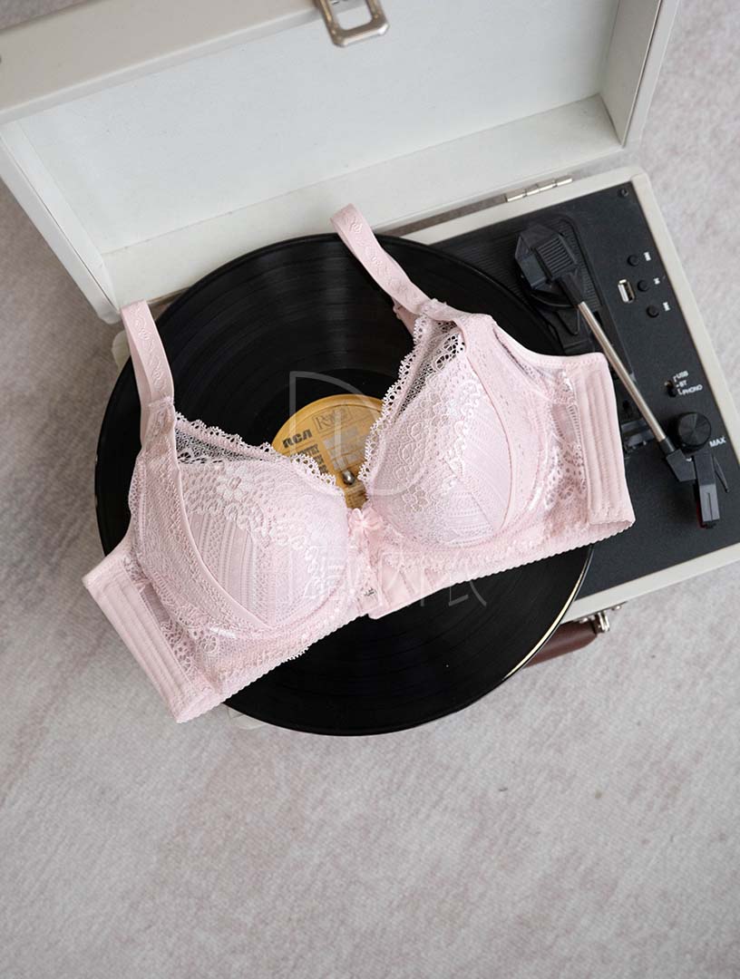 MIT微光札記 上薄下厚 月牙軟鋼圈內衣 B-C罩杯（灰）