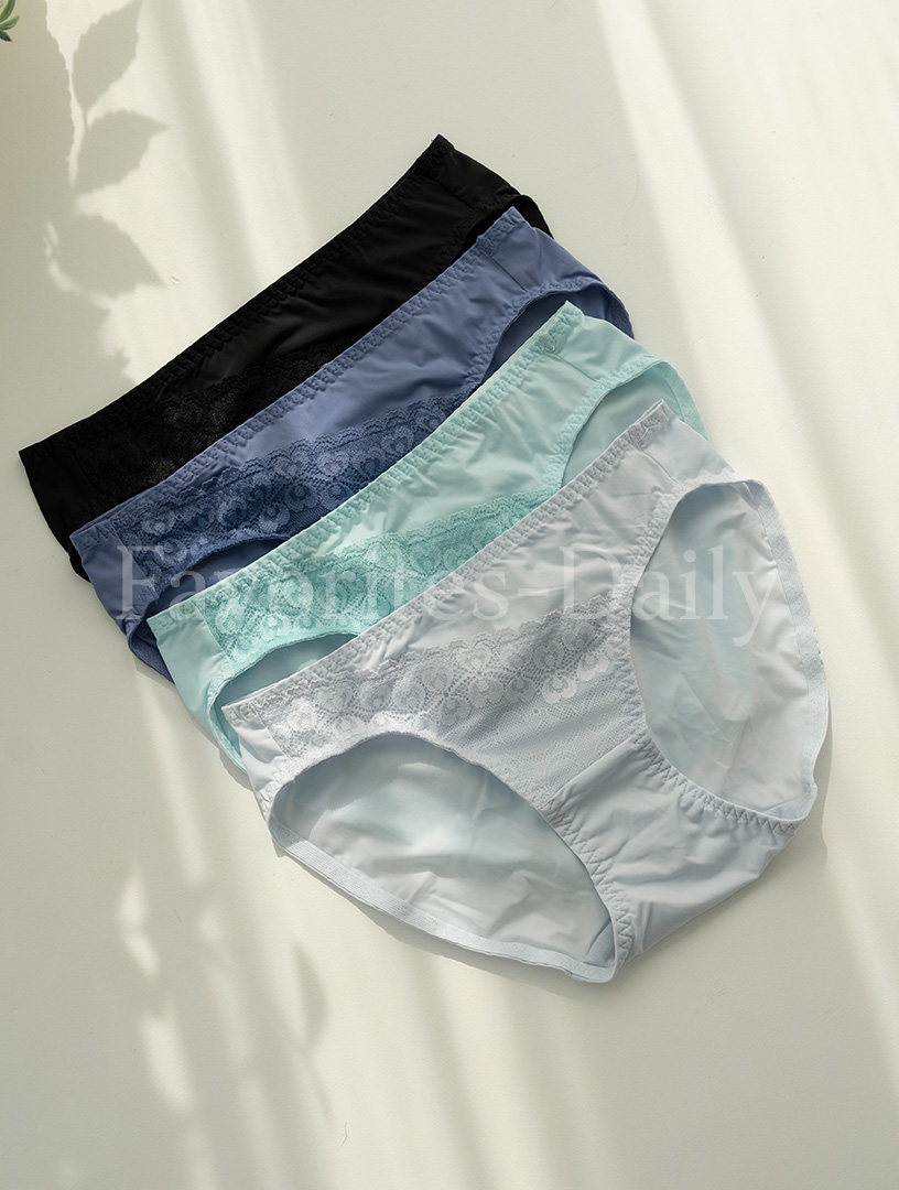 MIT 與蝶相伴 內衣  【配褲】M-L (淺灰）