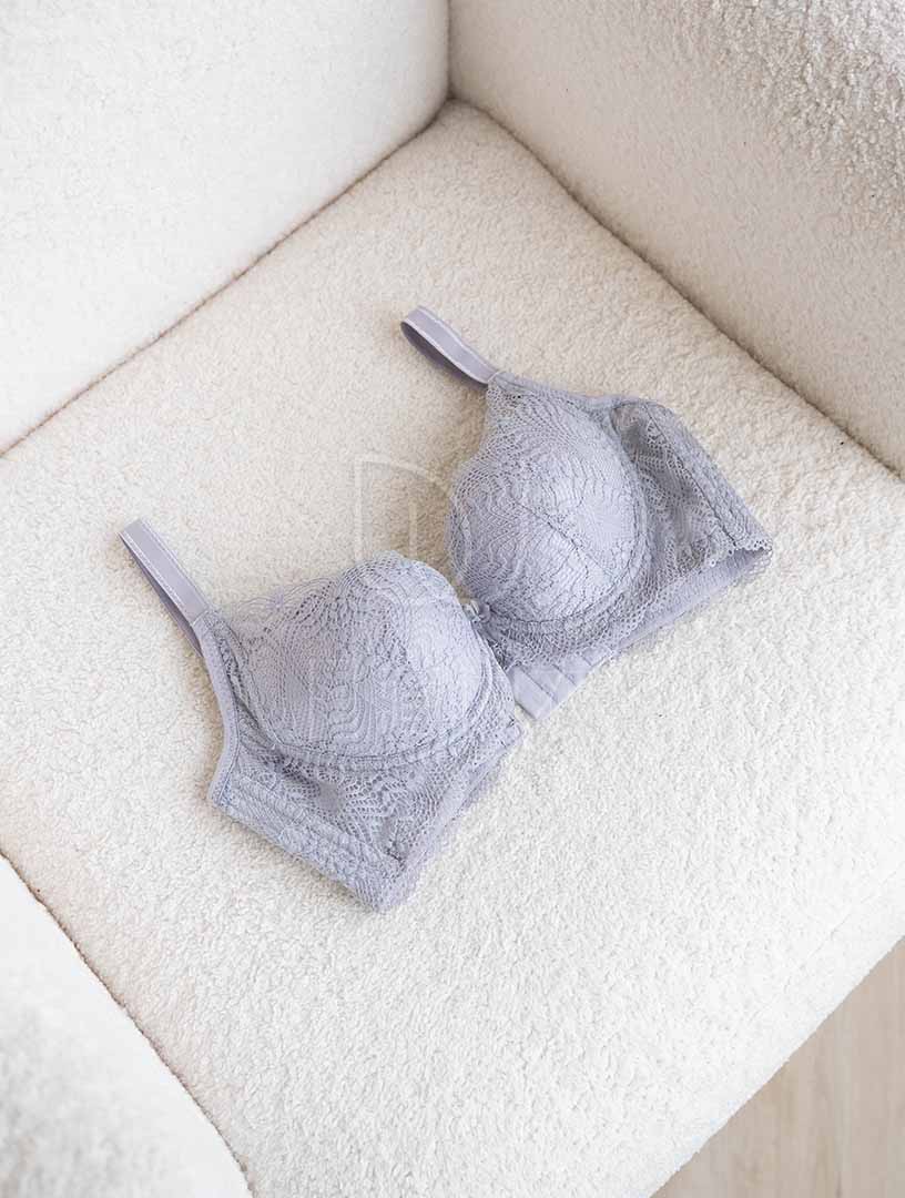 MIT青森小語 上薄下厚 軟鋼圈內衣 B-C罩杯 (淺綠)