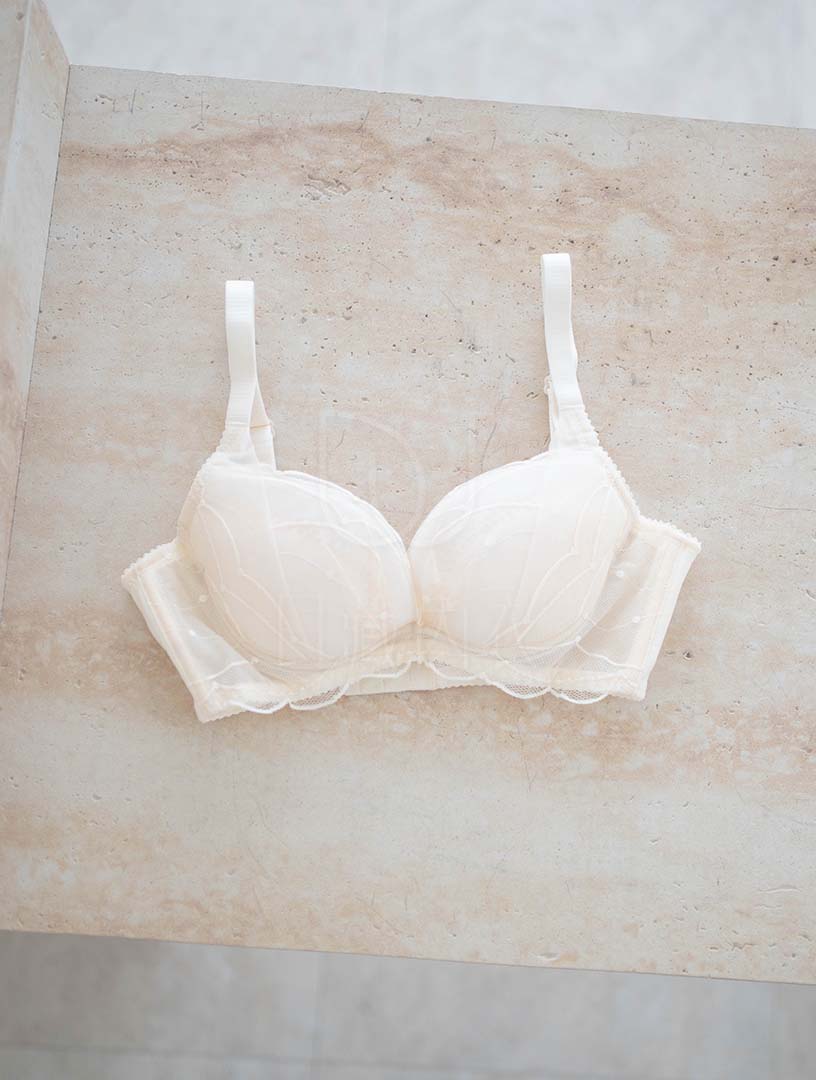 MIT琉璃天使 零脊心 拉提內衣Ｂ-D罩杯(黃)