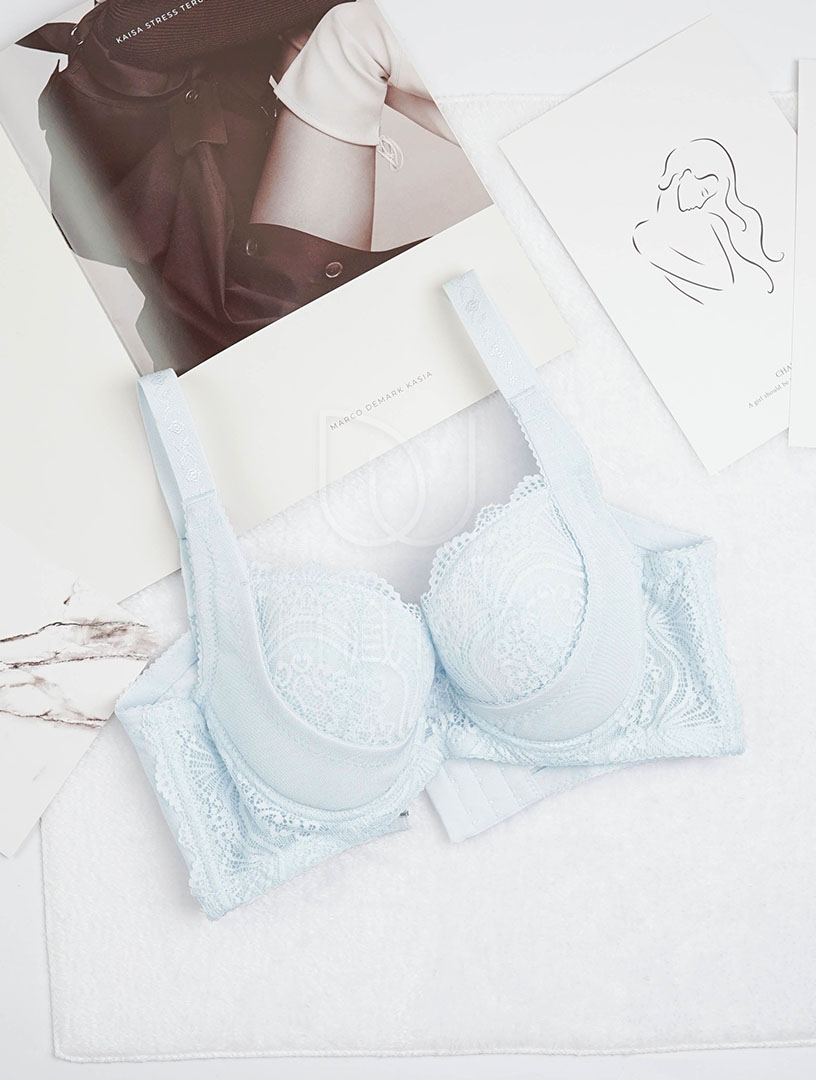 MIT逐浪愛琴海 機能拉提 軟鋼圈內衣B-D罩杯 (黃)