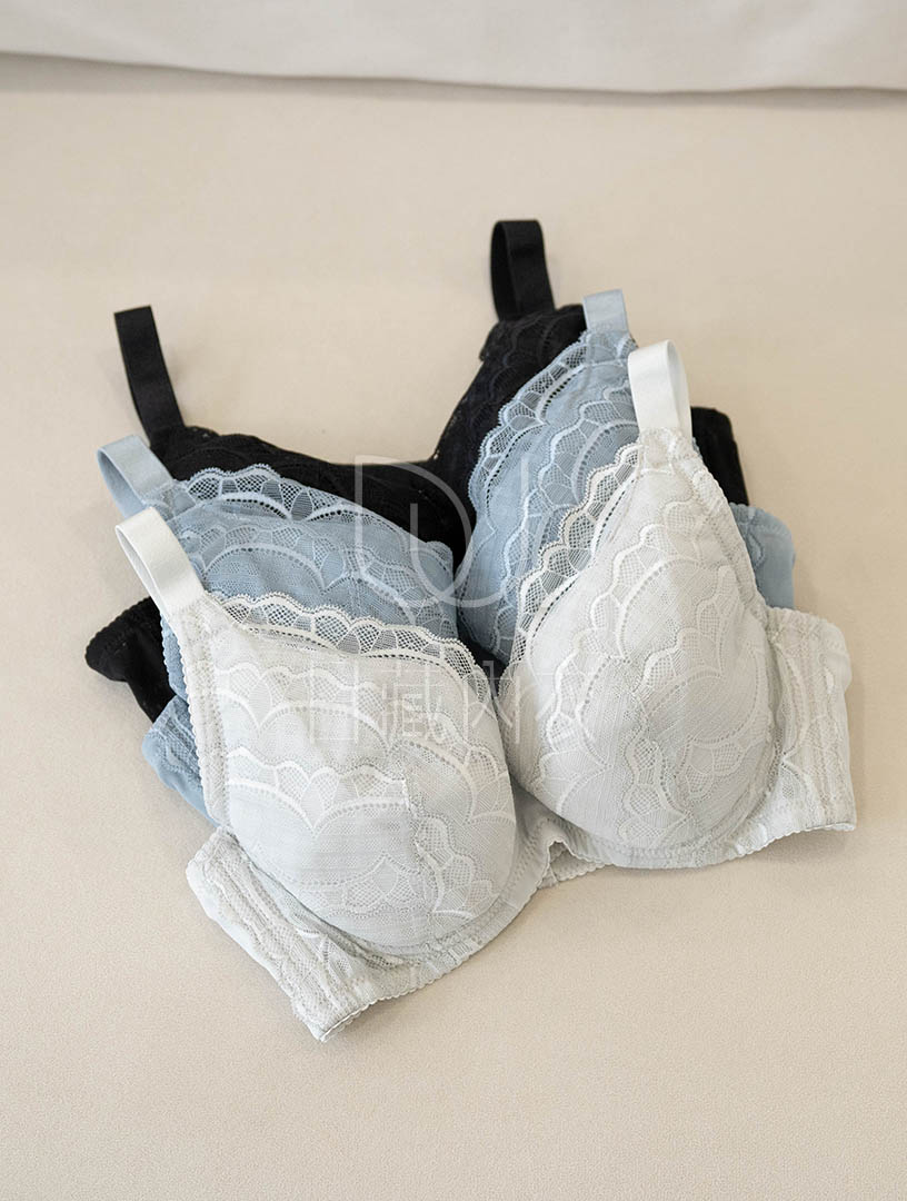 MIT 煙雨星辰 隱藏式拉提機能內衣 C-F罩杯 (灰藍綠)