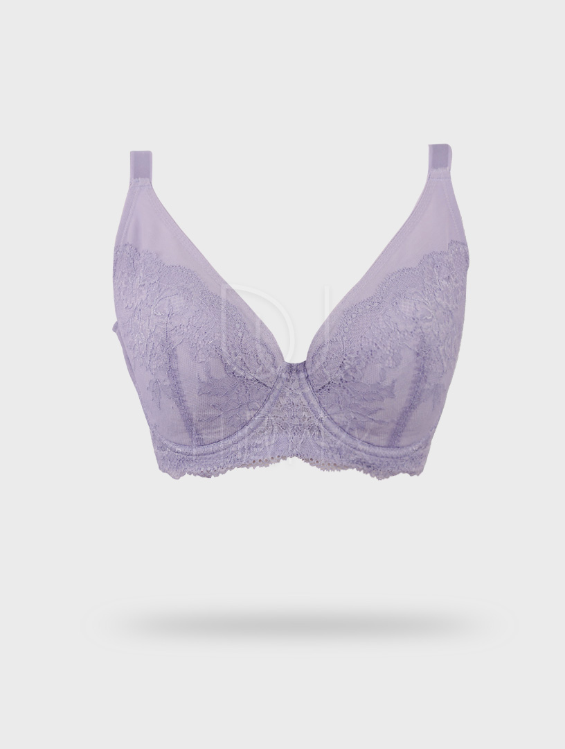 MIV 薄暮邊際 支撐包覆 機能內衣(紫)