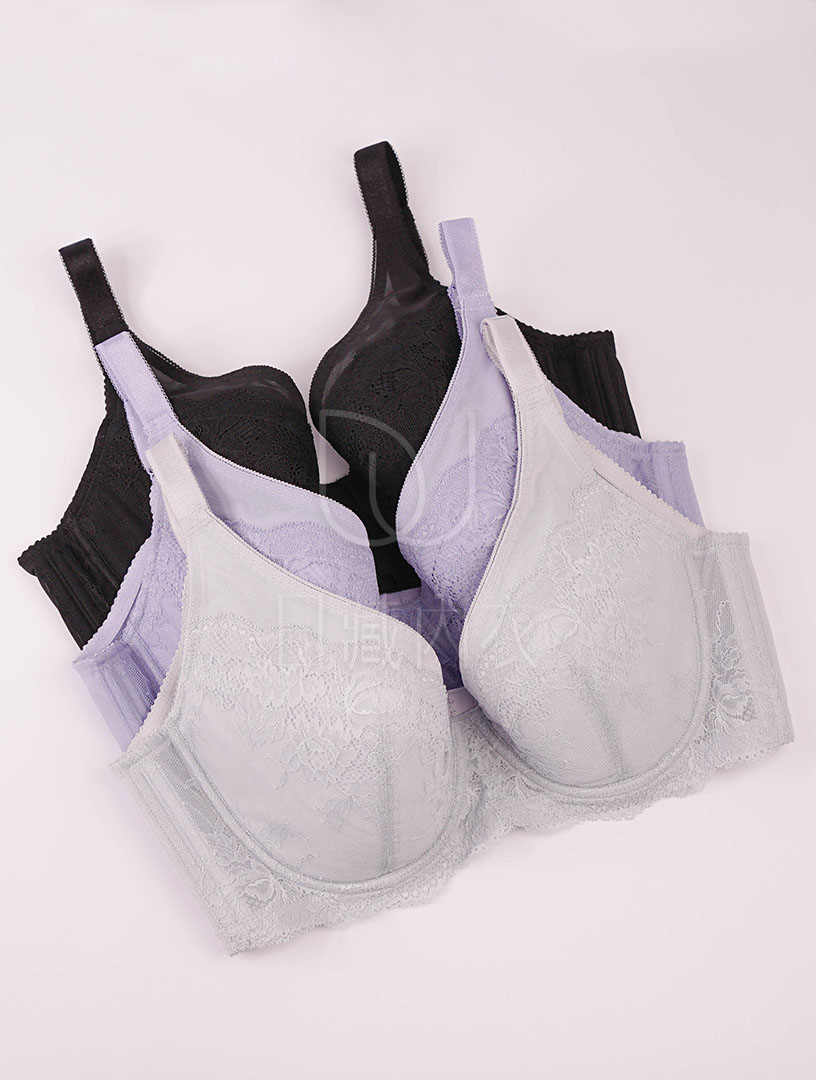 MIV 薄暮邊際 支撐包覆 機能內衣(紫)