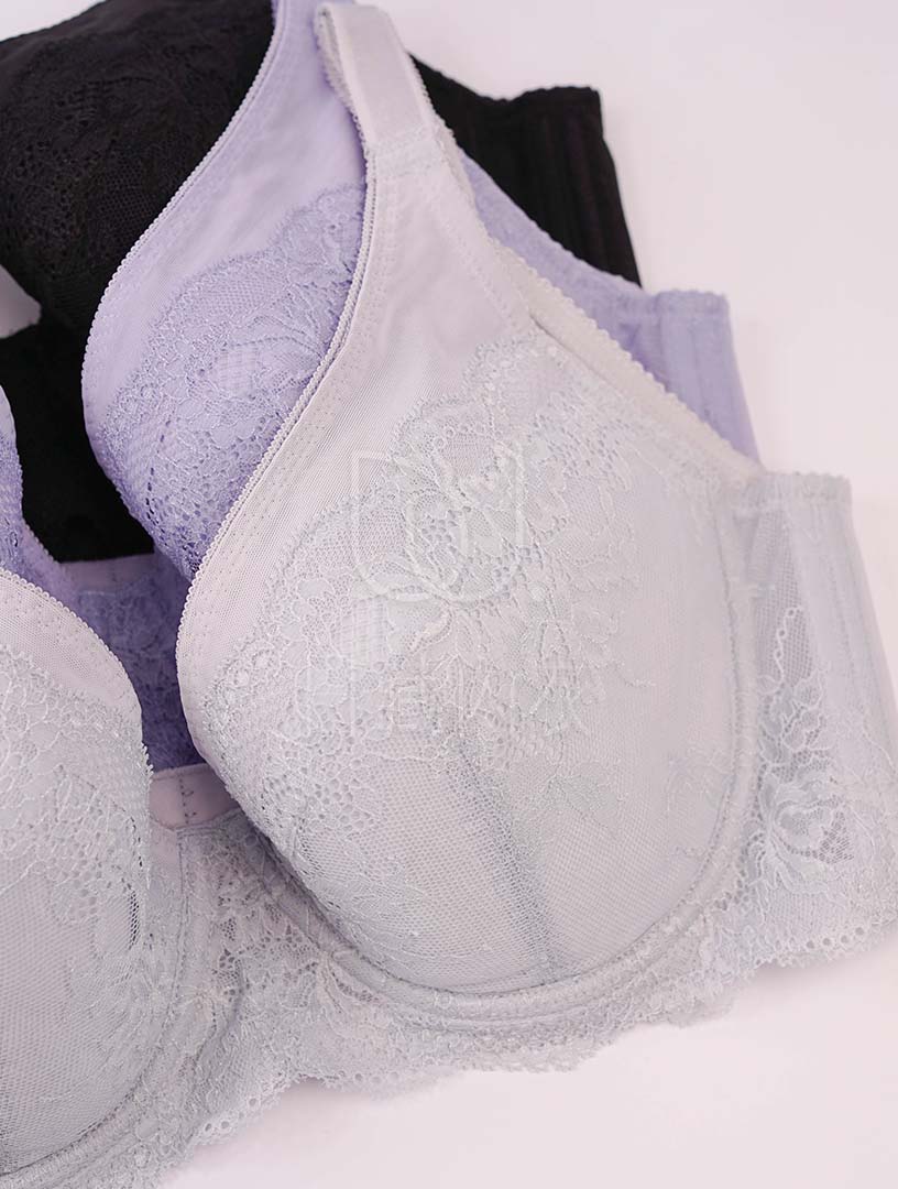 MIV 薄暮邊際 支撐包覆 機能內衣(紫)