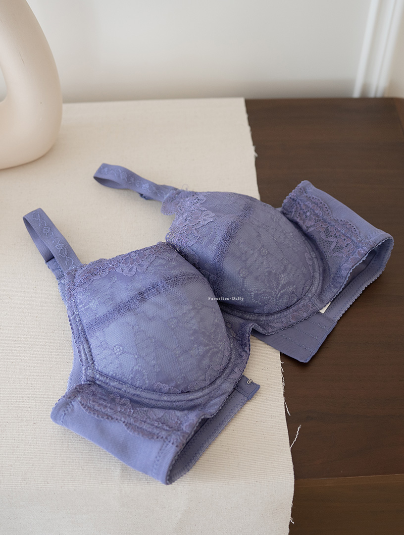 MIT 星空夜曲 大罩杯 包覆美背內衣 C-G 罩杯 (灰)