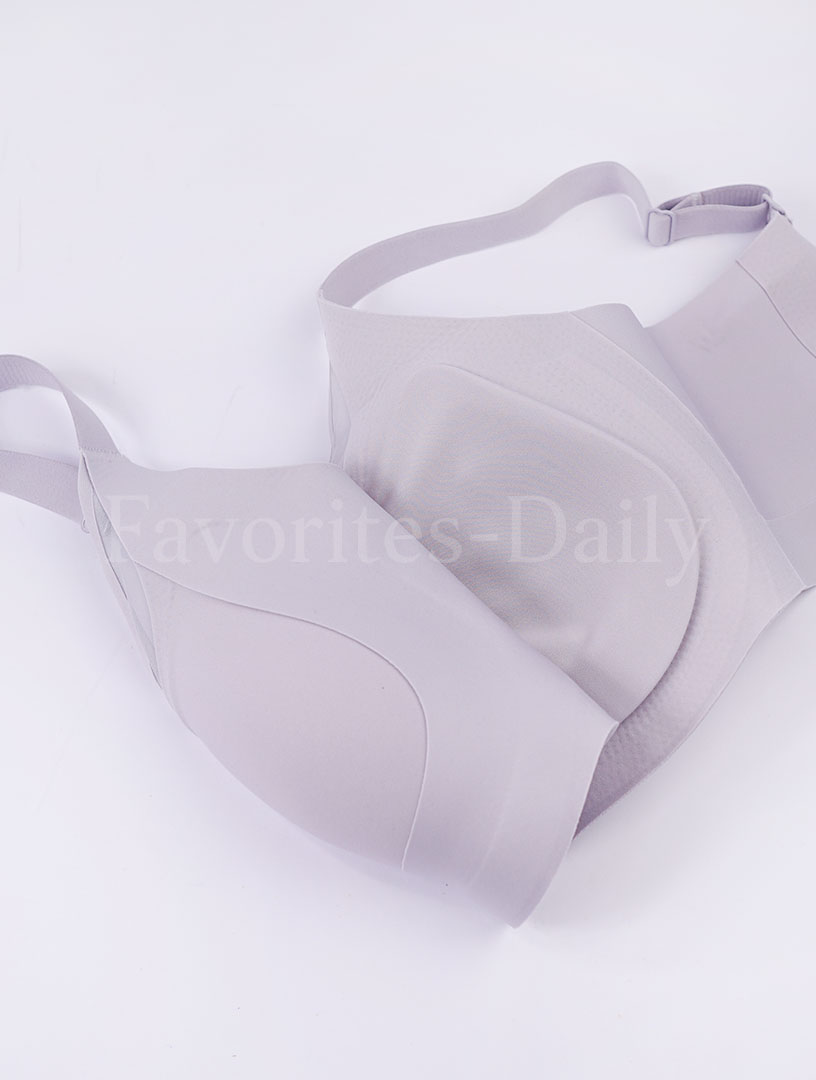 舒柔輕羽 COOL吸濕快乾 零壓力無痕無鋼圈內衣(黑)