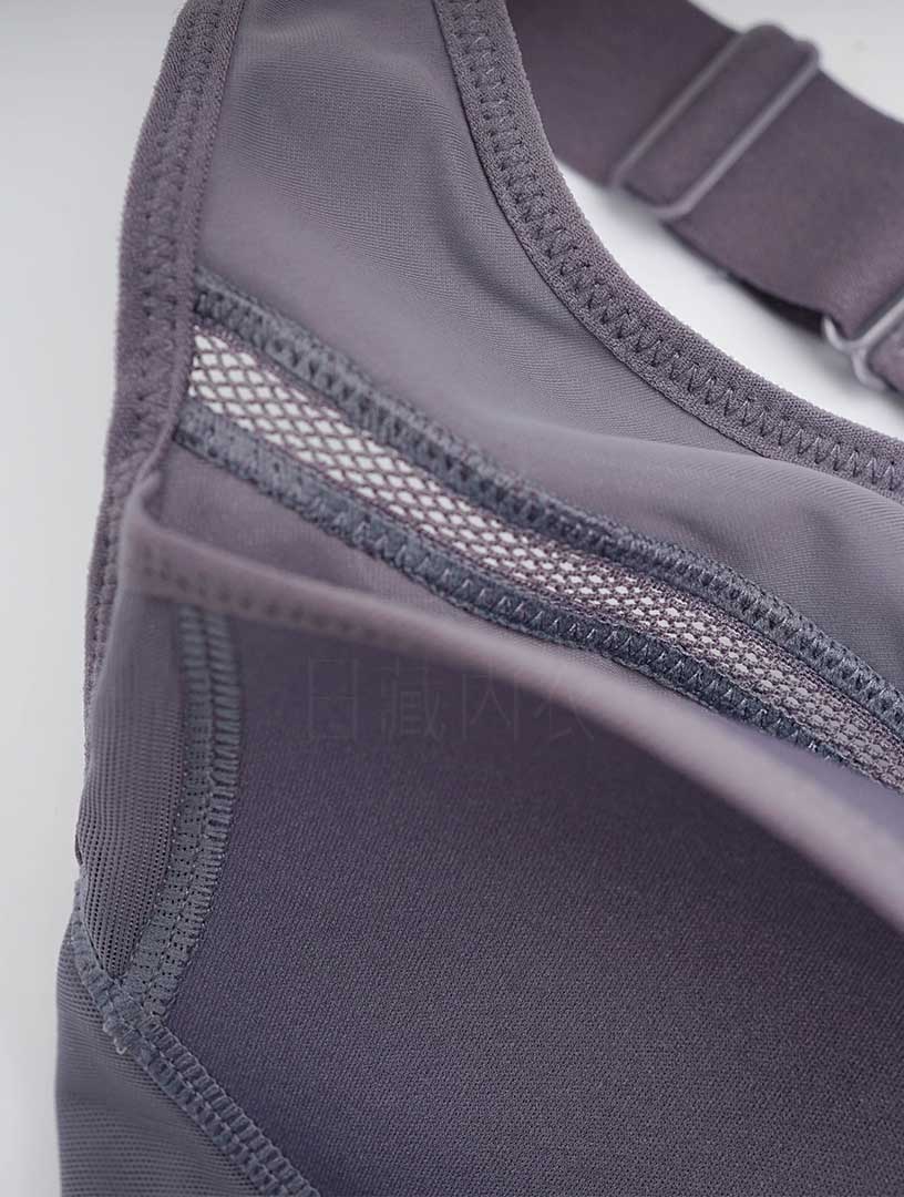 MIT 原野森林 挖背 防震 無鋼圈運動內衣(綠)