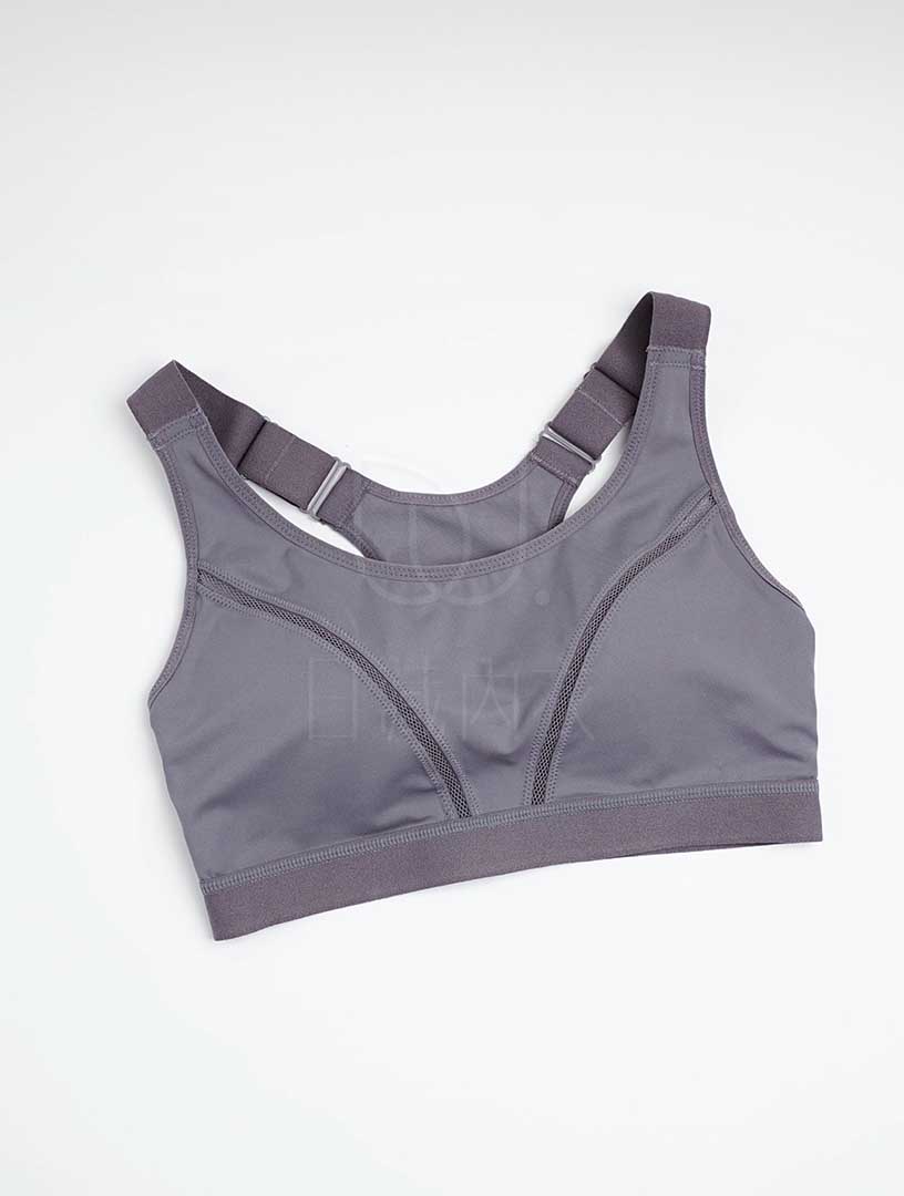 MIT 原野森林 挖背 防震 無鋼圈運動內衣(綠)