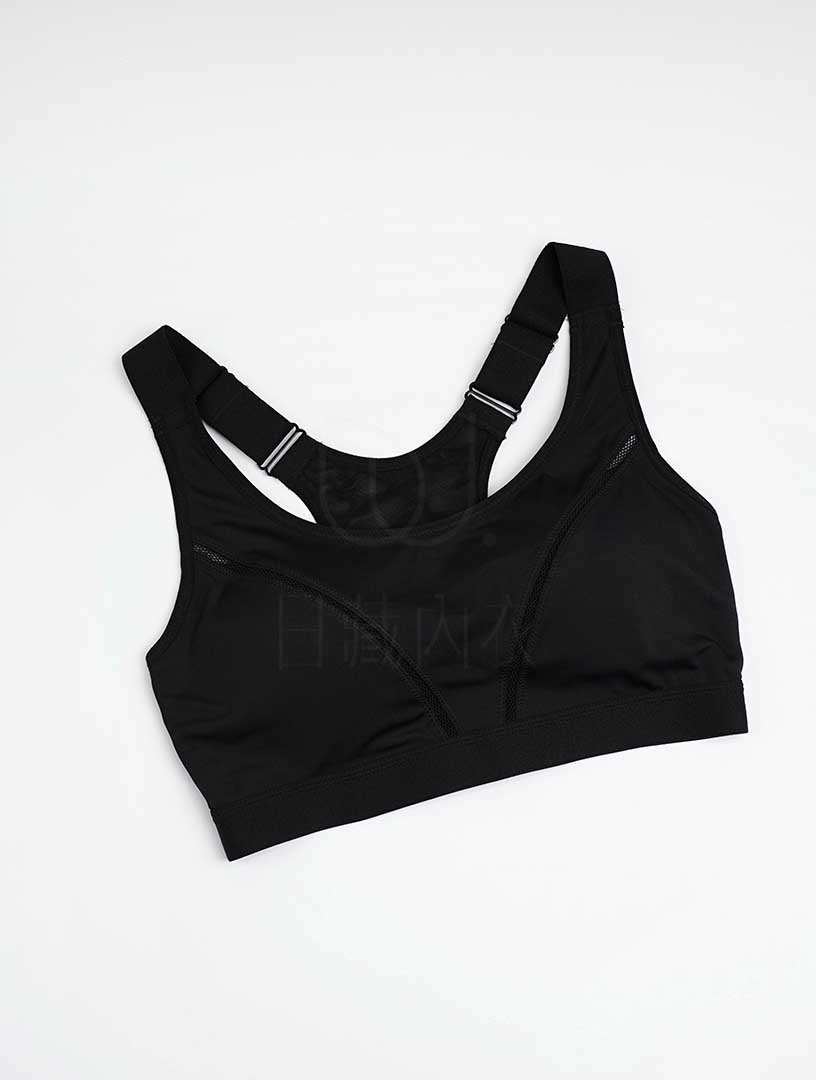 MIT 原野森林 挖背 防震 無鋼圈運動內衣(綠)